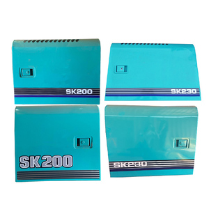 ฝาครอบเครื่องยนต์คุณภาพสูง 210-6E แผงโลหะสำหรับรถขุด 200-6E อะไหล่แผ่นโลหะสำหรับ Kobelco - Product Image 5