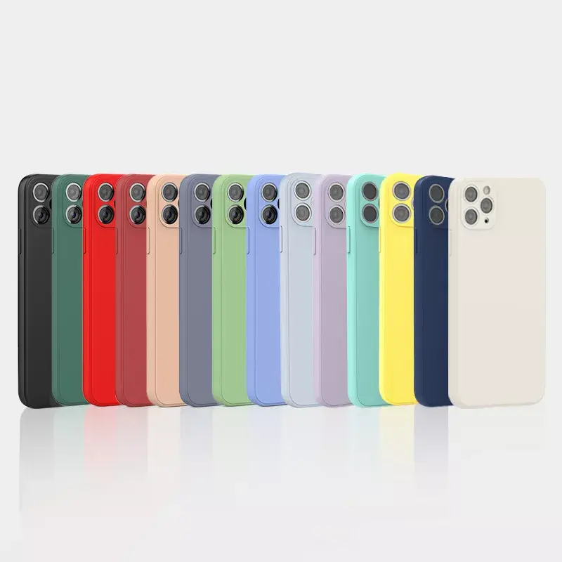 Wholesale Luxury Silicone Tpu Shockproof Back Cover accessories mobile phone Case For iPhone 13 14 Pro Max