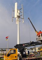 Générateur d'éolienne à axe vertical 10KW pour usage domestique système d'alimentation hors réseau sur réseau production d'énergie éolienne