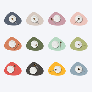 优雅经典 PU 皮革餐垫 环保餐桌餐垫 家用 - Product Image 2