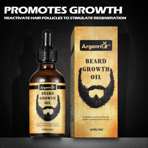 Aqarganrro — huile de croissance pour barbe, pommade puissante, amincissante et épaisse, produit 2020, 60ml - Product Image 5