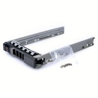 Kit Tray Hard Drive Server PowerEdge Gen13 Bekas Plastik 2.5" 3.5" Caddy & Braket Konverter 2.5 ke 3.5 R630 R730 T430 T630