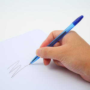 Stylo bille personnalisé avec logo, pointe 1,0 mm, encre multicolore, pour la rentrée scolaire et le bureau, en plastique économique, fabriqué au Zhejiang - Product Image 2