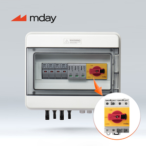 Mady 600V/800V/1000V/1200V 16a 32a interruptor de aislamiento Pv seccionador mango giratorio seccionador interruptor giratorio aislador de CC - Product Image 1