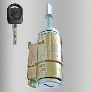 กระบอกล็อคประตูรถยนต์ออดี้ DZ106M2 4B1837 063 อะไหล่ทดแทนด้านหน้าซ้ายพร้อมกุญแจสำหรับ FAW Audi Ca - Product Image 3