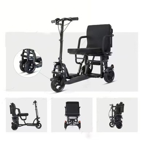 Fabricantes de China Batería de litio Ligero Plegable Portátil <span class=keywords><strong>3</strong></span> Ruedas Adulto Discapacitado Movilidad Scooter eléctrico Triciclo - Product Image 5