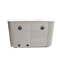 Offre Spéciale rectangle extérieur double zone grande piscine d'hydrothérapie de bain à remous avec jets de massage multiples