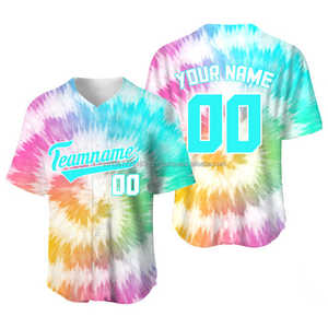 Maillots de baseball pour hommes gratuits personnalisés mode pour hommes et femmes impression numérique maillots de baseball à séchage rapide vêtements de sport - Product Image 6