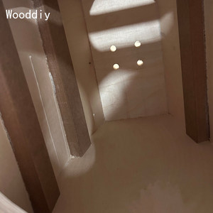 Master Huang 6.5 pouces 8 pouces Tambour de taille à trois voies 2 pièces en bois massif Haut-parleur incurvé Armoire vide Laque de <span class=keywords><strong>piano</strong></span> biseautée Haute brillance - Product Image 5
