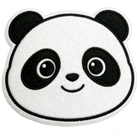 Patchs en feutre non tissé thermocollants brodés sur mesure, motif animal mignon, avec support adhésif pour casquettes de baseball et vêtements - Usine