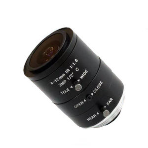 Objectif zoom industriel 4-12mm Zoom manuel 1/2 pouces port C 200/300 mégapixels - Product Image 2