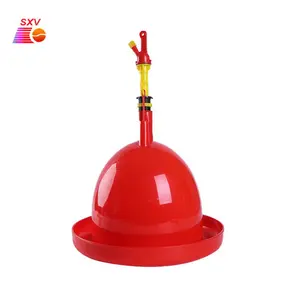 animal farm water drinker Plastic poultry feeders and drinkers automatic plasson chicken bell drinkers