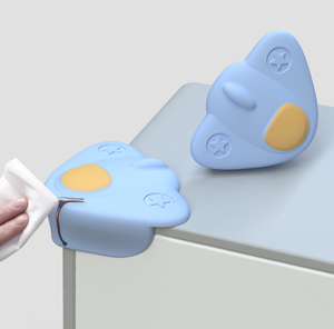 YDS 4 pz piccolo aereo Design per bambini paraurti in Silicone protezioni angolari e protezioni per i bordi copri angoli a prova di bambino - Product Image 4