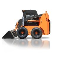 Qilu Mini Skid Steer Loader À Vendre Comme Kanga Avec Pneus Meilleur Heavy Duty Avec Souffleuses À Neige