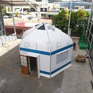 Yurte mongole de luxe portable de 6 m pour le glamping en plein air, tente à vendre - Product Image 3