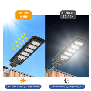 OKELI ไฟถนนพลังงานแสงอาทิตย์ Ip65, ไฟถนนกลางแจ้งกันน้ำได้50 100 150 200 250W ไฟถนน LED พลังงานแสงอาทิตย์แบบครบวงจร150W - Product Image 2