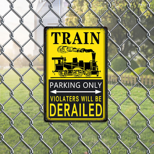 الأكثر مبيعًا علامة وقوف السيارات من الألومنيوم المتين مقاوم للأشعة تحت البنفسجية ومقاوم للعوامل الجوية للاستخدام في الهواء الطلق - Product Image 4