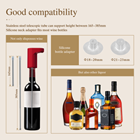 Distributeur de Boissons Intelligent et Quantitatif Pompe Verseur Aérateur de Whisky Carafe à Vin Électrique Automatique