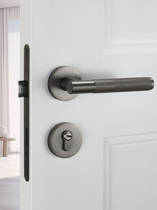 Golden Key Operated Mute Magnetic Wooden <b>Door</b> Lock for Bedroom and Bathroom American Style - Product Image 3