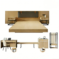 Ensemble de meubles de chambre d'hôtel sur mesure, package complet pour chambre d'hôtes, fourniture d'usine pour la rénovation et les projets de construction de hôtels et de complexes hôteliers