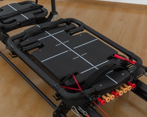 Máquina de <span class=keywords><strong>Pilates</strong></span> <span class=keywords><strong>Reformer</strong></span> Lateral de Aluminio LUMINE, Duradera, Portátil, Comercial, para Entrenamiento de Resistencia en Estudio de <span class=keywords><strong>Pilates</strong></span> - Product Image 5