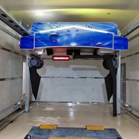 Lave-auto électrique intelligent entièrement automatique Siège à pièces Machine intelligente Design industriel Garage sans eau Libre-service