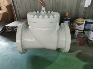 API6D BS1868 SWING <strong>CHECK</strong> <strong>VALVE</strong> 18inch 600lb Carbon Steel Body Non Slam <strong>Check</strong> <strong>Valve</strong> with Heavy Duty High Quality Valvulas - Product Image 2