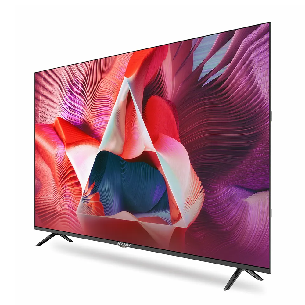 Smart Tv de tela plana grande KUAI Smart Tv personalizado de 65 polegadas 100 polegadas Smart Tv 4K Ultra HD Smart Tv de 75 polegadas