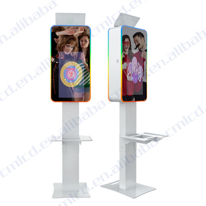Photomaton à vendre ou à <span class=keywords><strong>louer</strong></span>, station de selfie, photomaton avec appareil <span class=keywords><strong>photo</strong></span> reflex numérique et flash Godox E250 intégré - Product Image 3