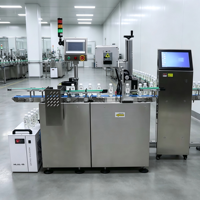 Équipement intégré de codage laser UV haute vitesse pour la corrélation des données, marquage des codes intérieurs/extérieurs des bouchons de bouteilles, traçabilité des codes QR