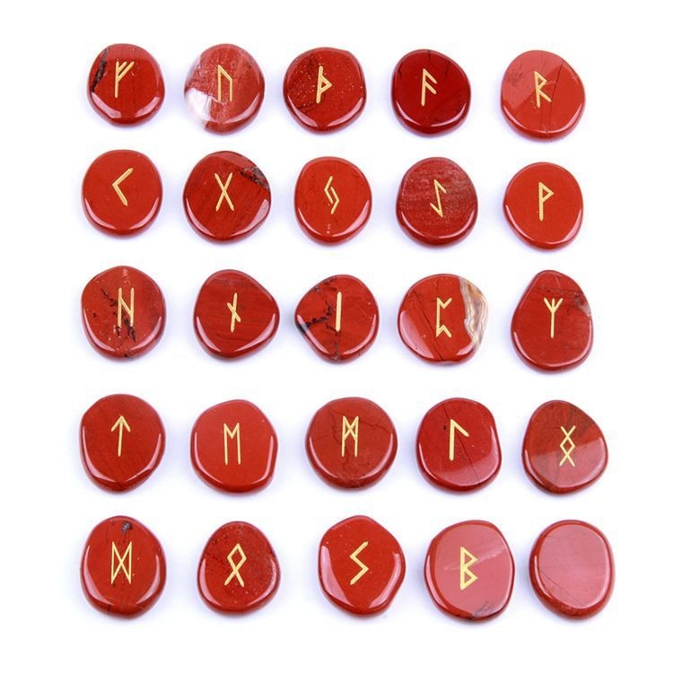 25 pièces de jaspe rouge