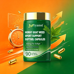 Gélules de soutien sportif à base d'Herbe de chèvre cornée 800mg 90 unités – Améliore les performances sportives et la nutrition quotidienne pour hommes actifs - Product Image 3