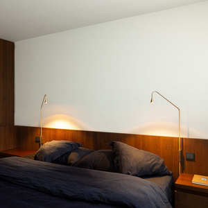 Design moderno semplice camera da letto <span class=keywords><strong>lampada</strong></span> a LED da <span class=keywords><strong>parete</strong></span> con <span class=keywords><strong>braccio</strong></span> lungo regolabile per la lettura del comodino nelle camere d'albergo - Product Image 4