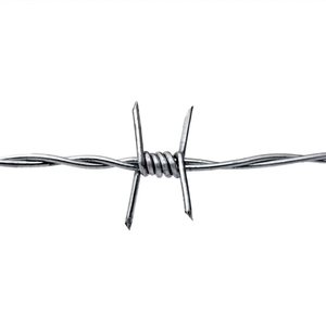 Alambre de Púas de Acero en Rollo, Doble Hilo, 2.5mmx5'', Acabado Galvanizado en Caliente, Revestimiento de PVC, Alta Resistencia a la Tracción 350-550Mpa - Product Image 4
