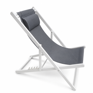 Chaise <span class=keywords><strong>de</strong></span> patio <span class=keywords><strong>de</strong></span> plage pliante extérieure <span class=keywords><strong>en</strong></span> <span class=keywords><strong>aluminium</strong></span> au design moderne <span class=keywords><strong>salon</strong></span> KD Sling peu encombrant pour la cour <span class=keywords><strong>de</strong></span> l'hôtel et le <span class=keywords><strong>jardin</strong></span>. - Product Image 2