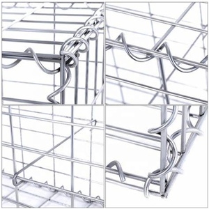 Pvc Gecoat Thermisch Verzinkt Draad <span class=keywords><strong>Mesh</strong></span> Steen Gevuld Gelast Gabion Muur Prijzen Gabion Box - Product Image 4
