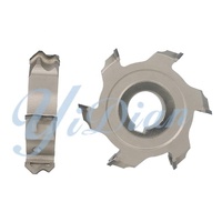 Tungsten Carbide mesin pekerjaan kayu, alat potong profil Halus 75*20*16 * 6Z untuk mesin pengikat tepi otomatis