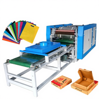 Mesin Cetak Kantong Kertas Otomatis dengan Pengering, Mesin Cetak Flexo Logo, 1-6 Warna, Mesin Cetak Kantong Plastik Non Woven