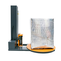 Machine d'emballage automatique de film étirable haute efficacité certifiée pour la logistique industrielle, l'entrepôt et le chargement de fret sur palette