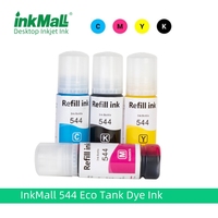 Tinta Dye Berbasis Air Ep Son Printer ET 127ml, Produk Pabrik Terlaris 001 002 003 009 504 544 untuk Desktop