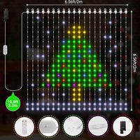 Guirlande lumineuse transfrontalière magique DIY pour décoration d'ambiance, contrôle par points, fil PVC IP44 pour LED intelligentes programmables par application