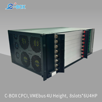 Casing Server Kustom ZSTC C-BOX 450mm Slot CPCI Mini PSU Redundant Standar Atx Rak Mount 4u