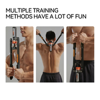 TUDEEN Fitness Equipment Gym avant-bras extenseur de poitrine bras barre à ressort exercices puissance Twister poignet main pince