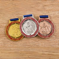 Medalla de Premio Personalizada Giratoria, Medalla de Oro para Maratón, Baloncesto, Fútbol, Bádminton, Medallas de Metal
