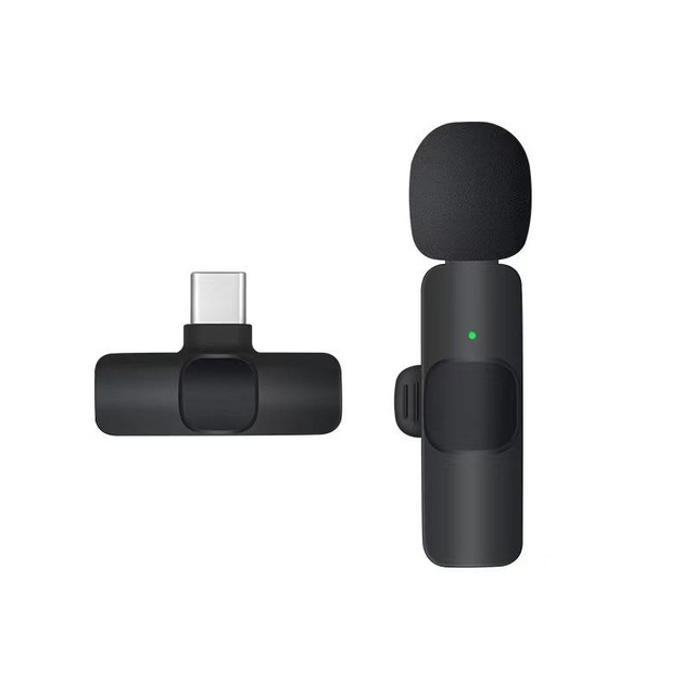 NEEXXT K8 Wireless Lavalier Microphone Wireless Clip Mic Wireless Lapel Lavalier Auto-syncs Microphone