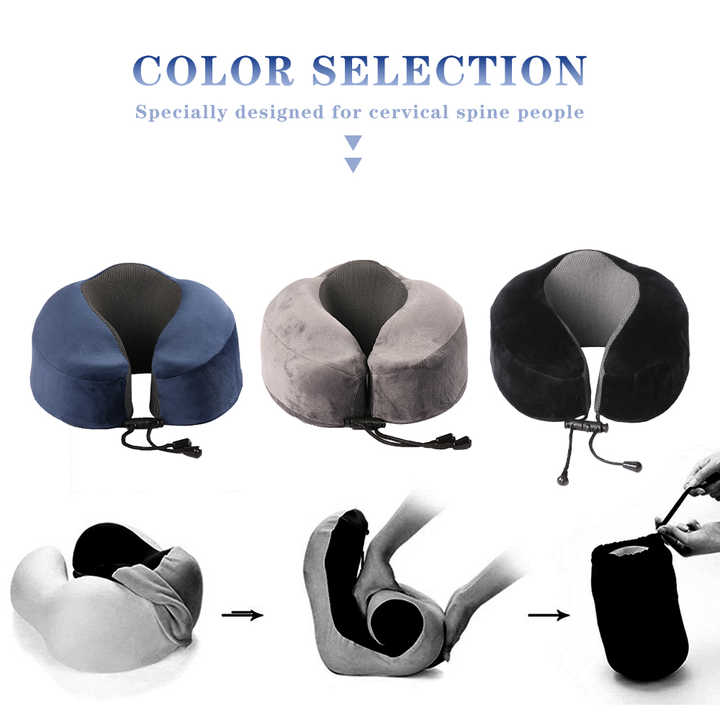 Head Support Plane Ride 360-degree Head Support Flight Headrest Sleep Accessories