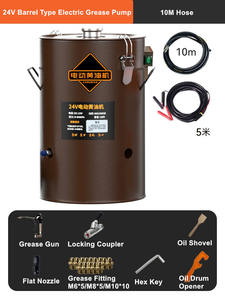 Máquina de Grasa Eléctrica Portátil de Alta Viscosidad de 15-18L, Dispensador de Lubricante de <span class=keywords><strong>5</strong></span> Galones, Bomba de Grasa Eléctrica de 24V 220V - Product Image 3