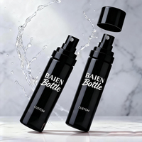 Muestra gratis Color personalizado 100ML 3,33 oz Botella de spray de perfume Botella de spray portátil Botella de spray de pequeño volumen transparente