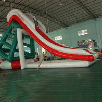 Glissades aquatiques gonflables en bâche PVC HUAAO HT-001 de haute qualité pour piscine adulte, capacité 100-500 kg