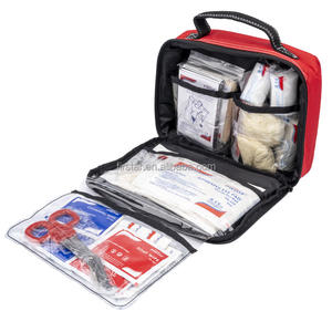 Firstar Bolsa de emergencia portátil para el hogar con suministros Set Bolsas Botiquín médico Botiquín de primeros auxilios rojo para acampar al aire libre - Product Image 4